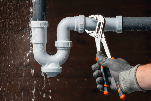 Professional Drain Cleaning technician working in Morrisville, NY